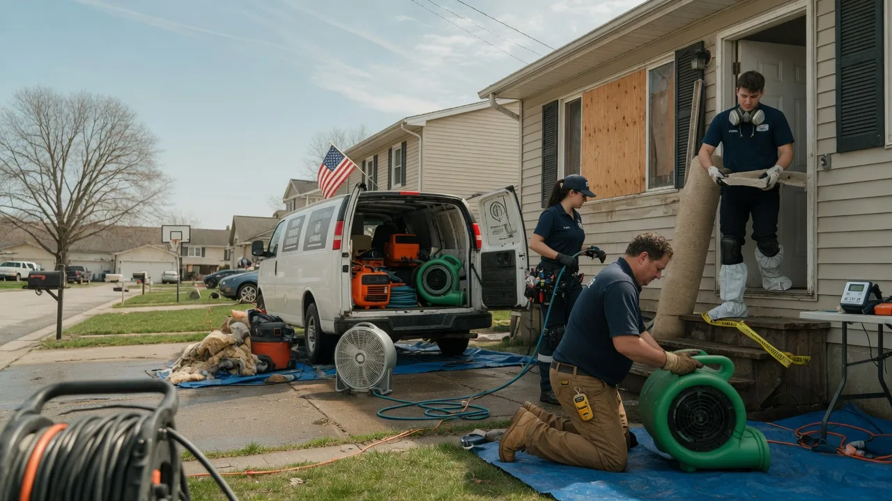 Water Damage Restoration in Ninnekah, OK near me